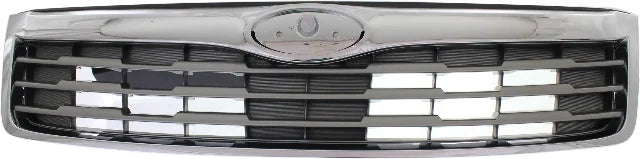 Chrome Shell/Painted Silver Insert Grille O232791