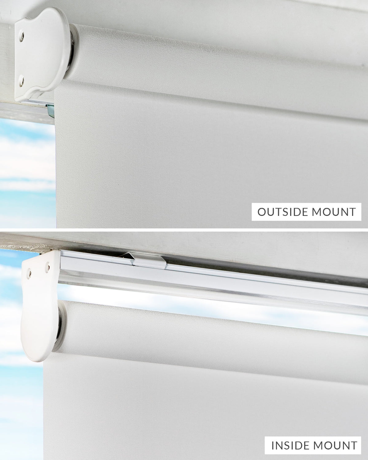 Cordless Roller Shade Blackout 23"W X 72"H Z793