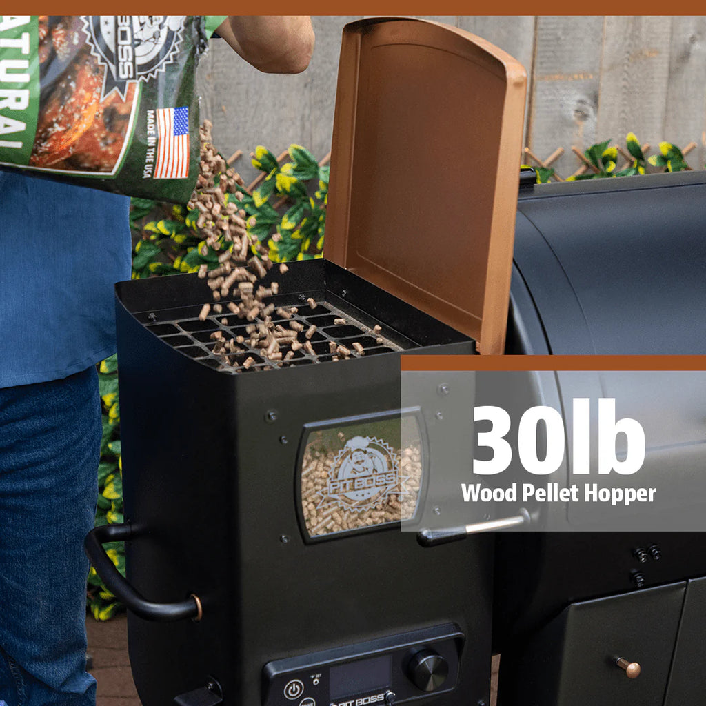 Wood Fired Pellet Grill and Smoker T42539