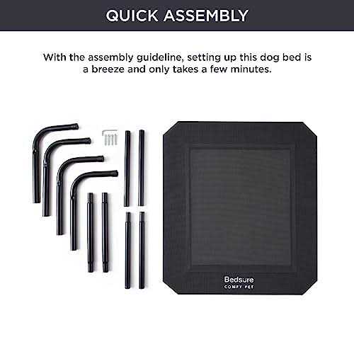 Large Elevated Cooling Outdoor Dog Bed R547