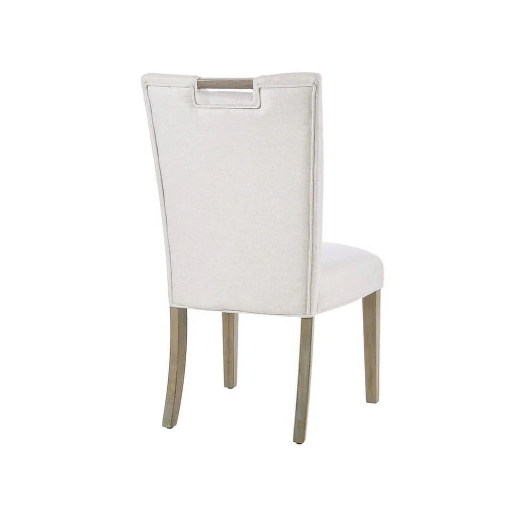 Dining Chair Set of 2 Natural O1999