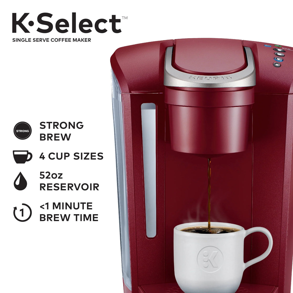 Single-Serve K-Cup Pod Coffee Maker P523