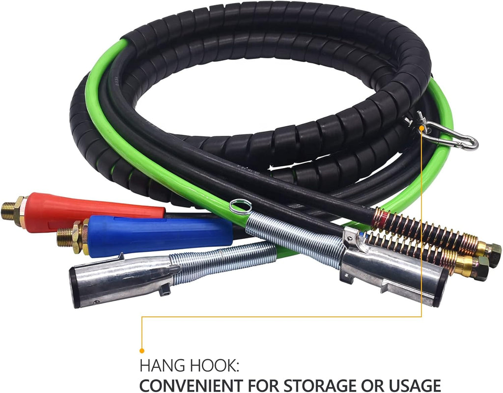 Green ABS Air Brake Lines 15 Ft F22401