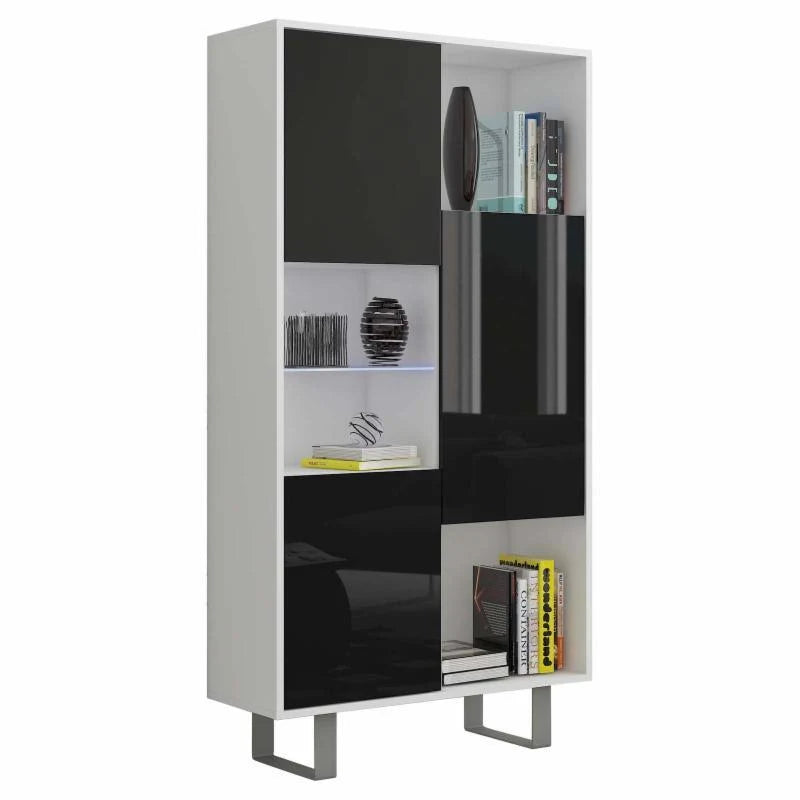 King High Gloss Side Cabinet I8843