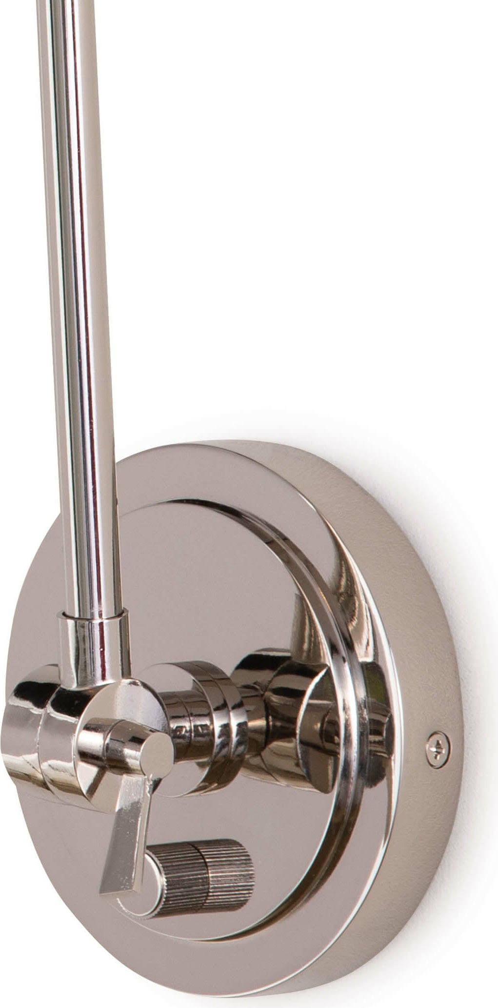 Polished Nickel Sconce J11069