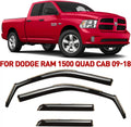 In-Channel Rain Guards for Trucks 4Pieces C881398