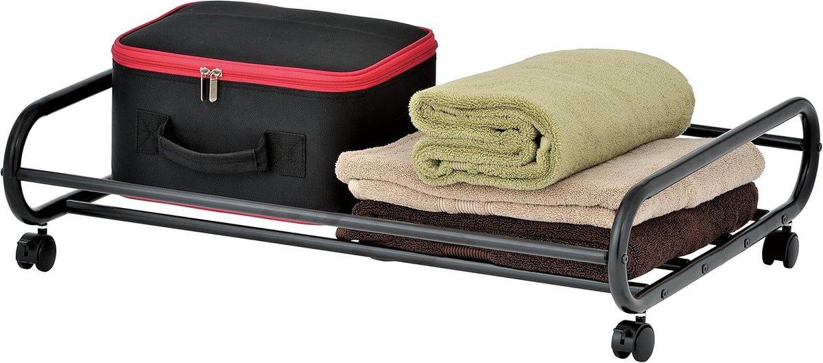 24-Inch Rolling Metal Under-Bed Storage Cart Z19991