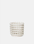 Ceramic Basket Off-White Small P20996