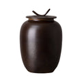 Large Japanese Tea Canister N7189