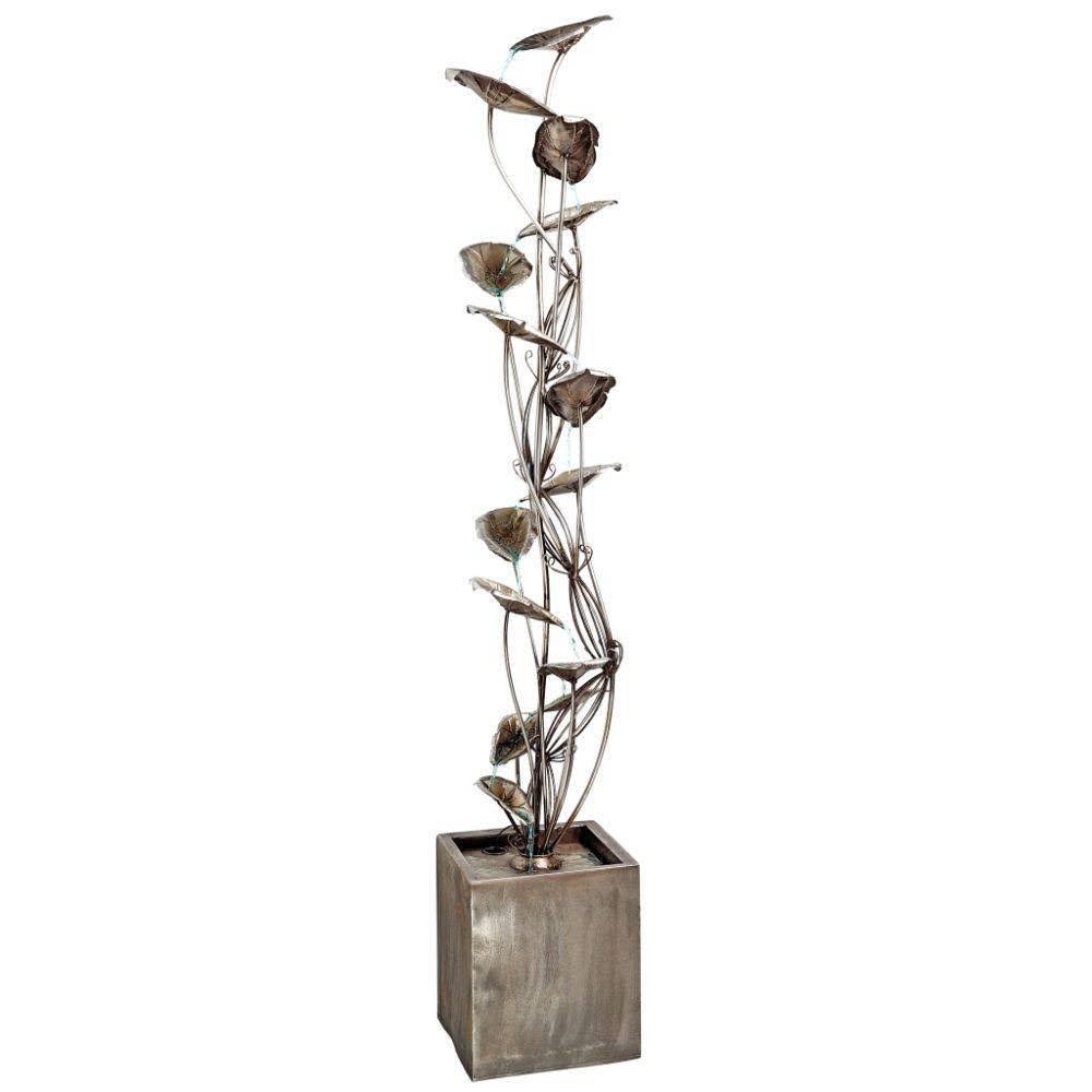Cascading Metal Tower Fountain Z767131
