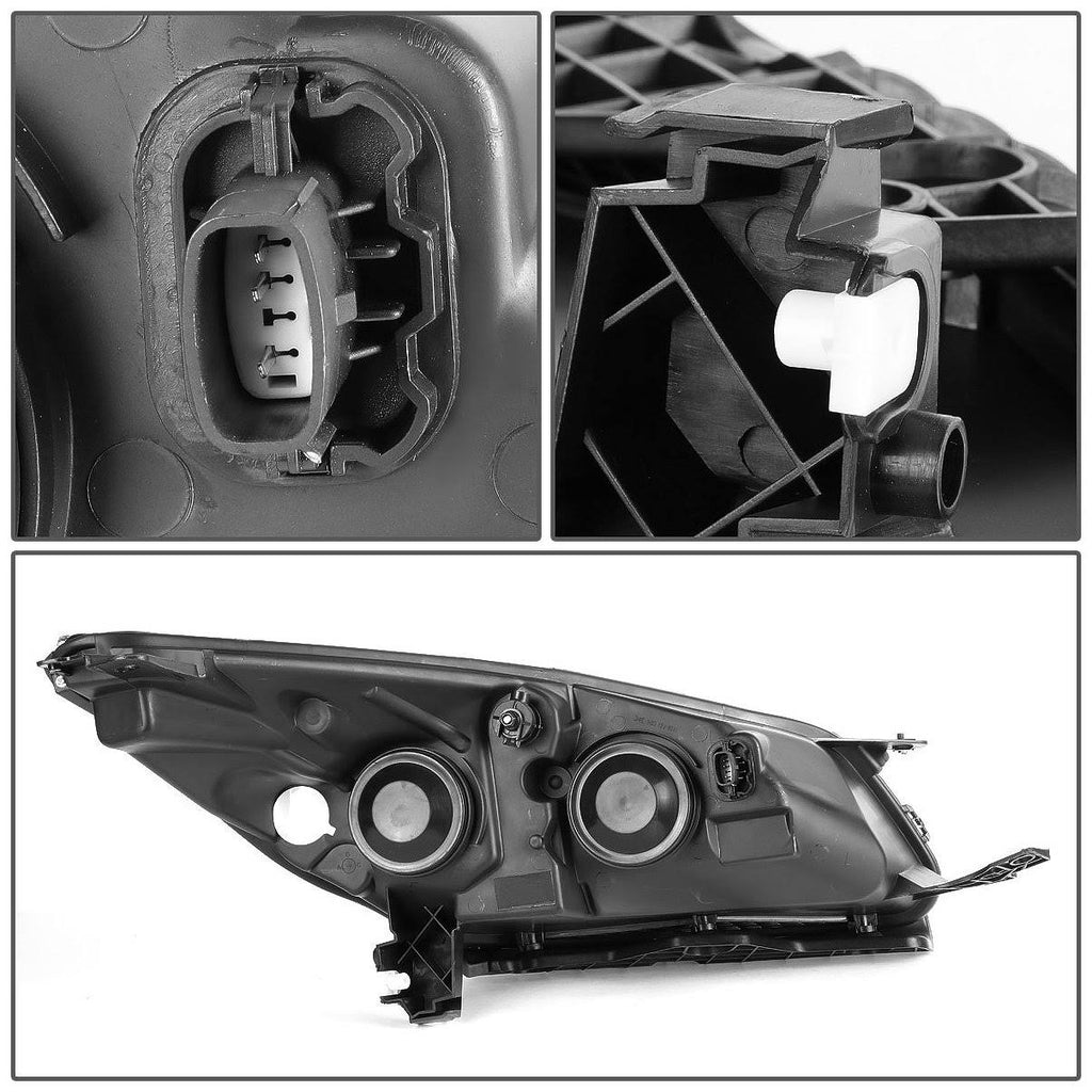Smoked Housing Amber Corner Headlamp Pair I3764