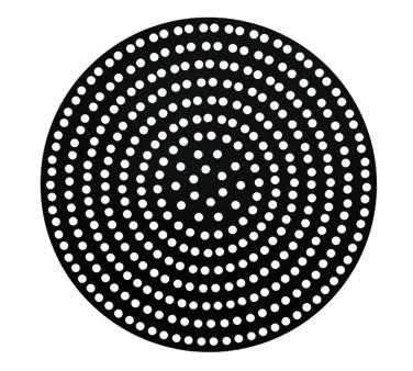 9 in Superperforated Pizza Disk H364