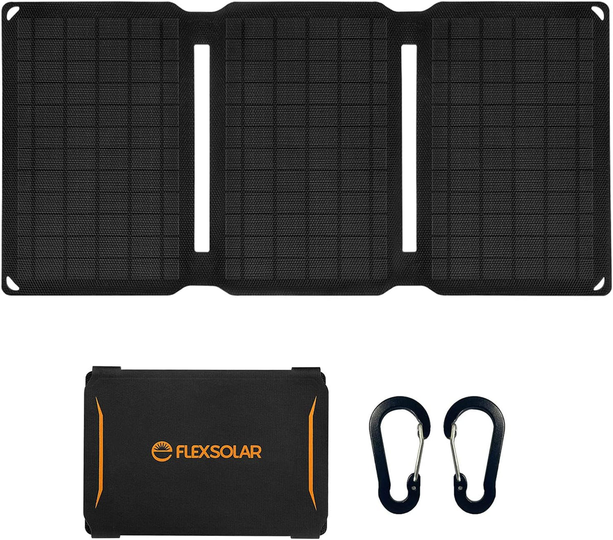 15W Foldable Monocrystalline Solar Panel Charger S17574