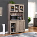Grey China Cabinet Z684