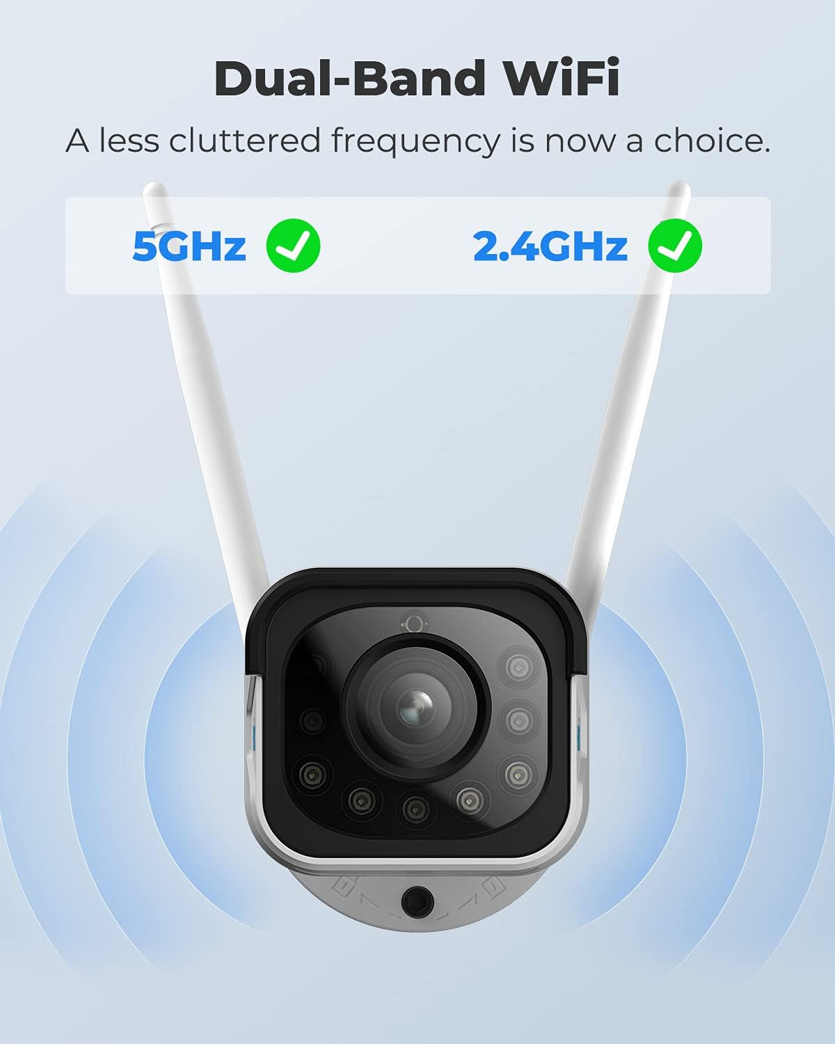 5MP Outdoor Security Camera with 5X Optical Zoom S849639