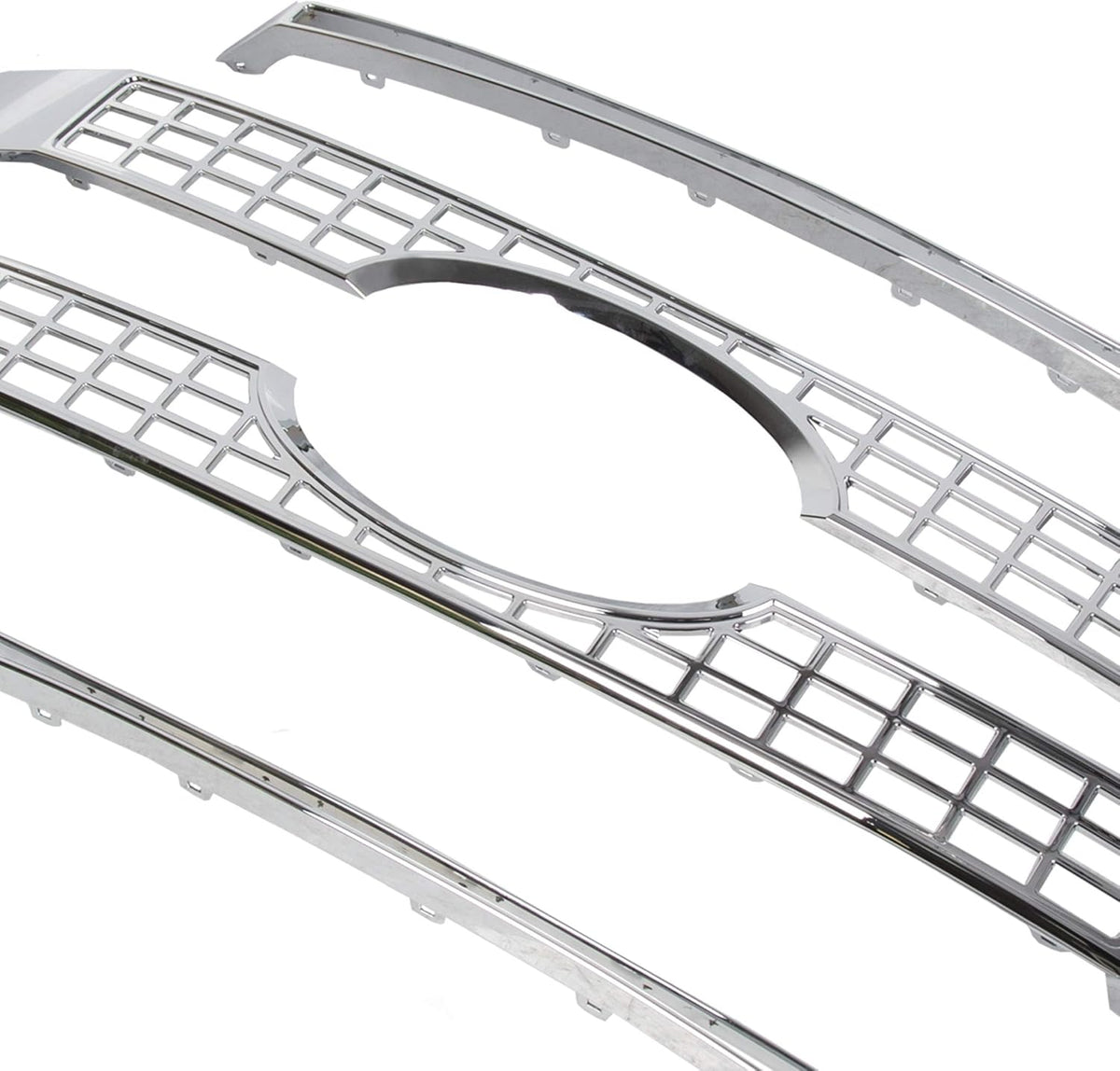 Chrome Front Hood Bumper Grille 4PCS M12624