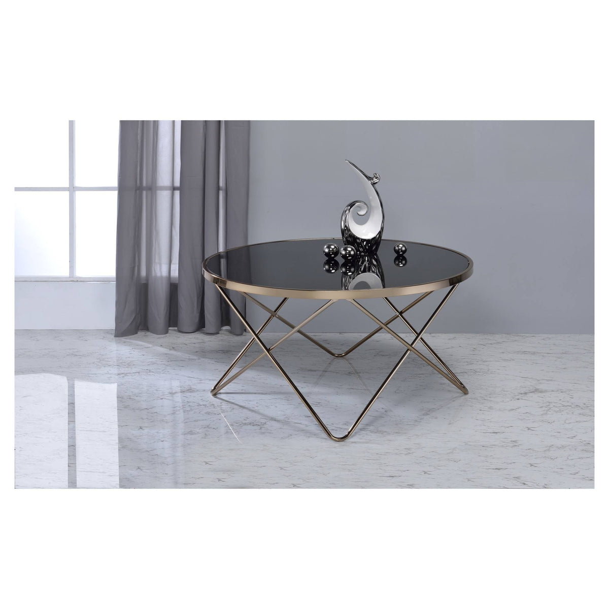 Black Champagne Coffee Table A72886