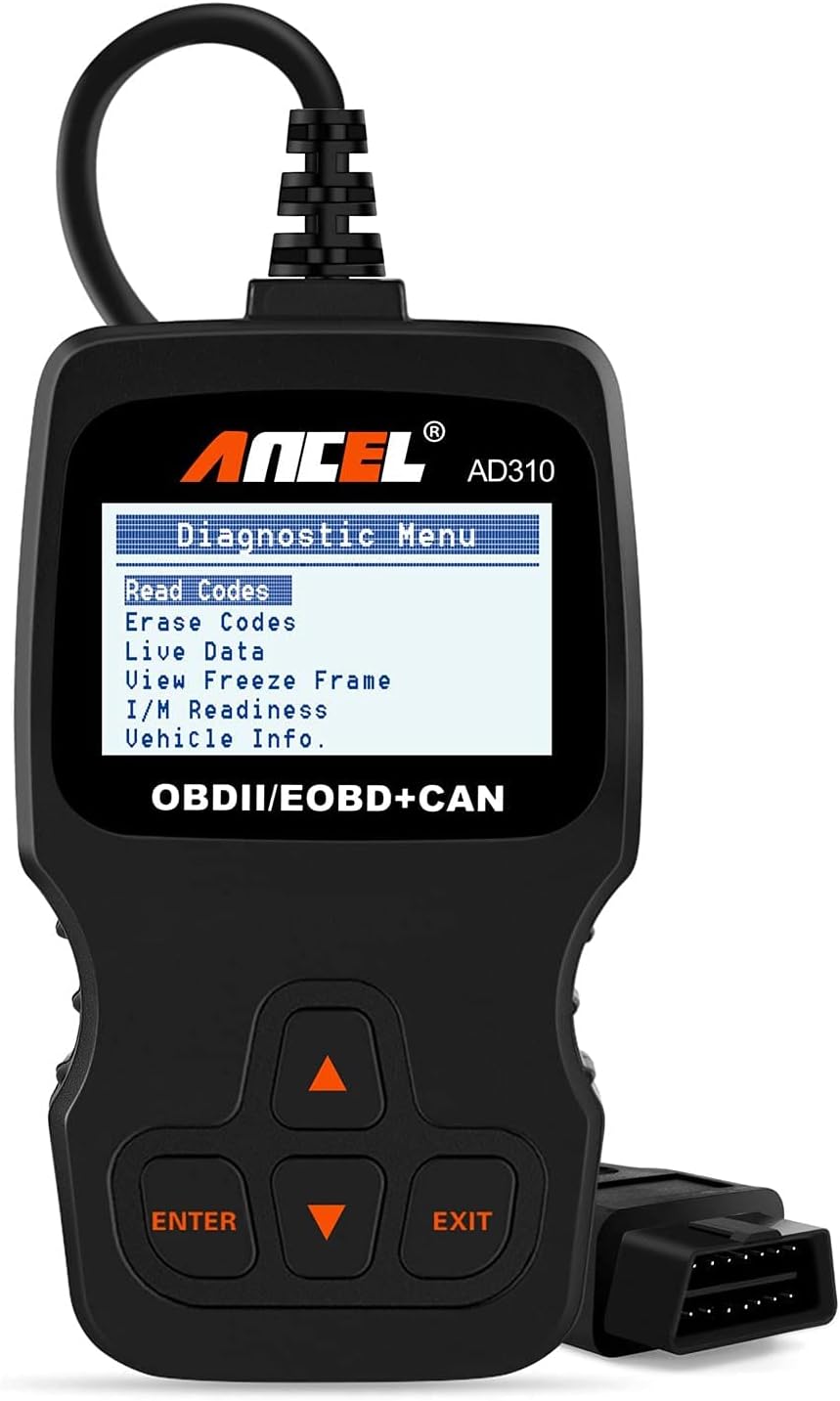 OBD II Scanner Car Engine Fault Code Reader Black Pack of 2 A555