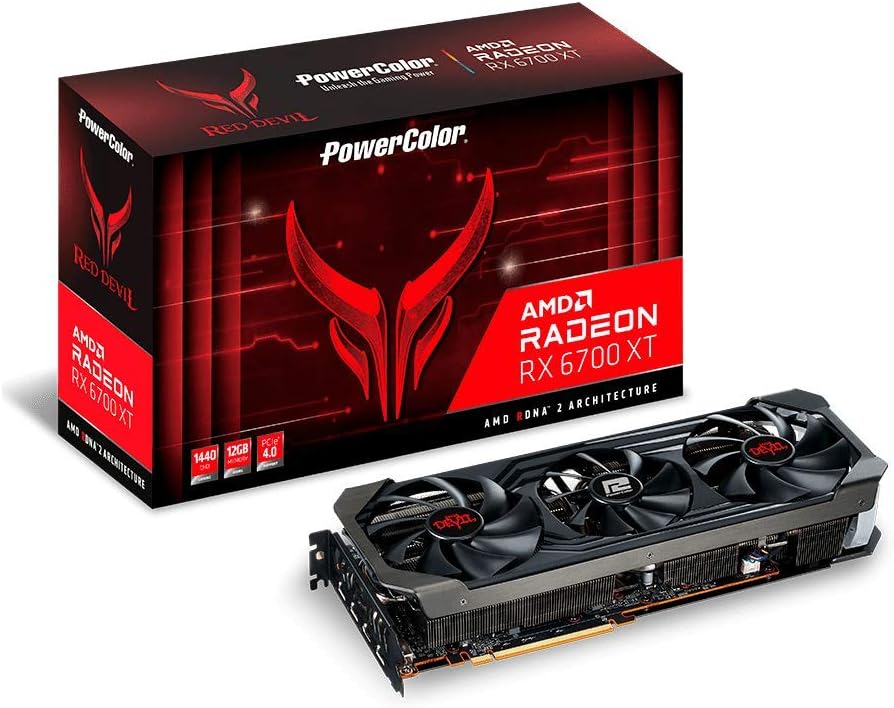 AMD Radeon RX 6700 XT 12GB GDDR6 Graphics Card L326
