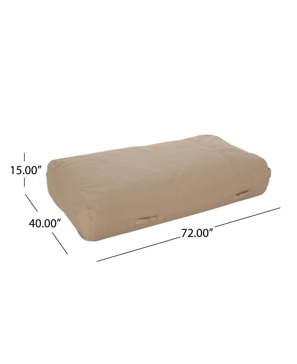 Teal Water-Resistant Lounger Bean Bag B768861
