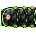120mm Green LED Case Fan 3 Fans Pack B3682