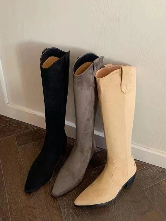 Western Mid-Calf Boots T83565