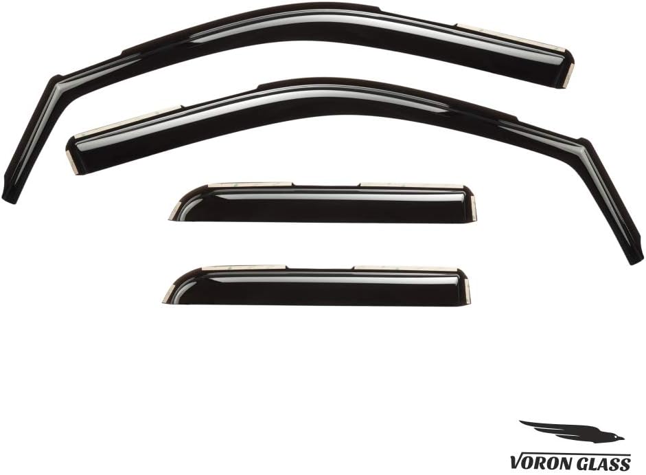 In-Channel Rain Guards for Trucks 4Pieces C881398