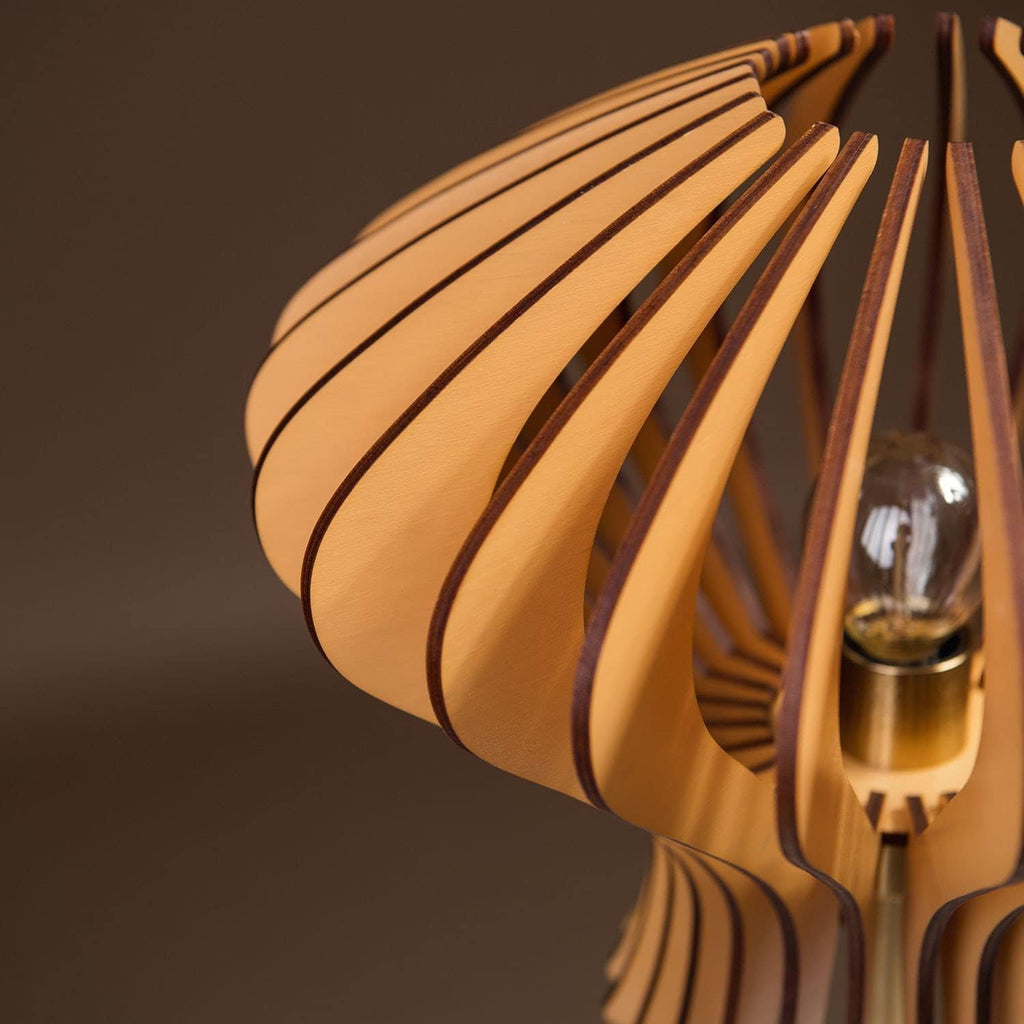 Wooden Table Lamp R615