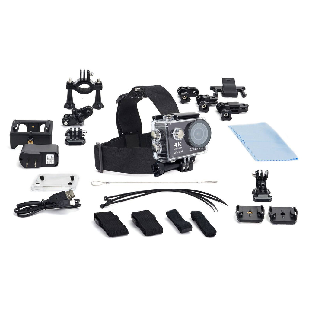 4K Ultra HD Sports Camera Bundle with Wireless Wrist Remote P16732