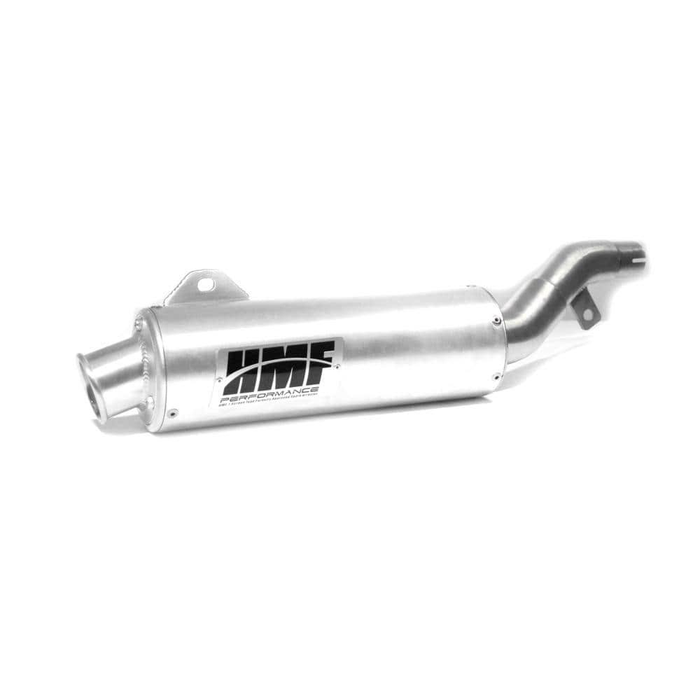 Red Slip on Exhaust with Turn-Down End Cap W8199