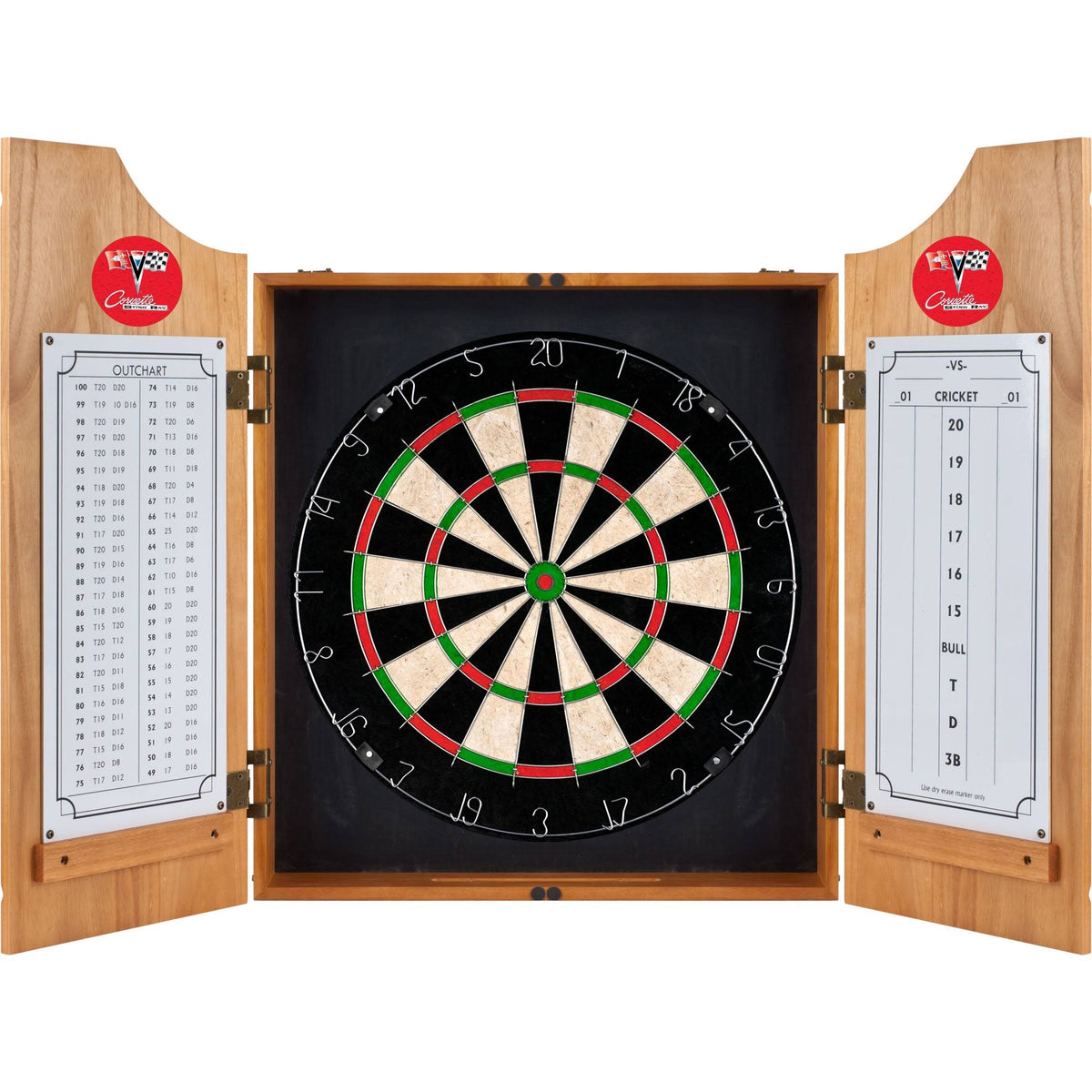 Dart Cabinet with Darts and Board X555133