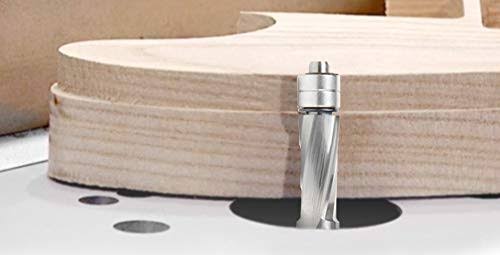 Solid Carbide Spiral 1/2 Dia x 1/2 Shank Router Bit R8415