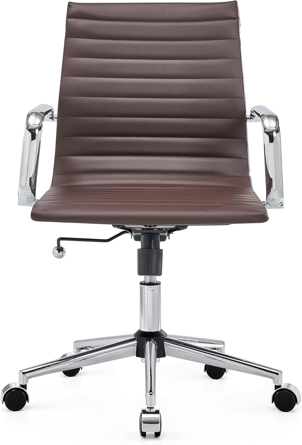 Gold Office Chair with Wheels and Arms Z77688