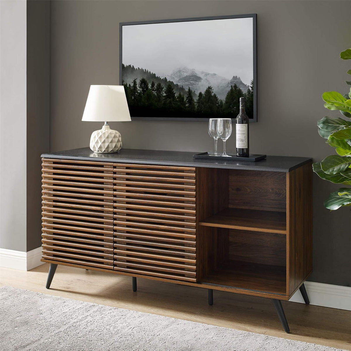 4 Drawer Wood Storage Cabinet D31662