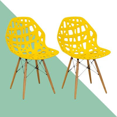 Yellow Side Chair B882690