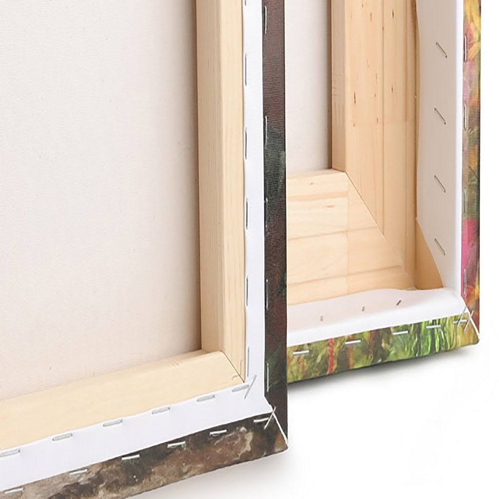 Canvas Wall Yellow 40 in. Wide D483