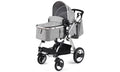 Folding Aluminum Baby Stroller with Diaper Bag B411
