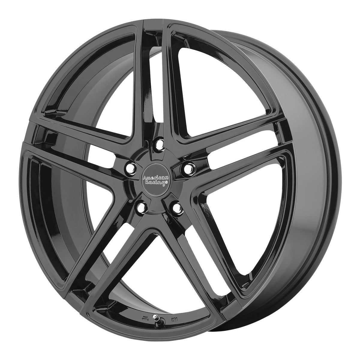 Gloss Black 16x7 5x112 40mm H8135