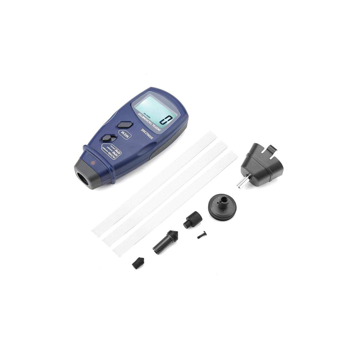 Digital Tachometer LCD Rotation Speed Meter Pack of 2 M326