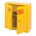 Yellow Steel Cabinet F10779