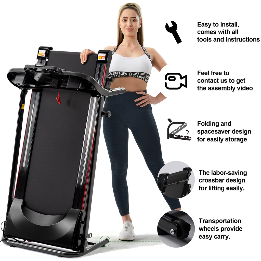 2.5HP Folding Treadmill with Incline N56286