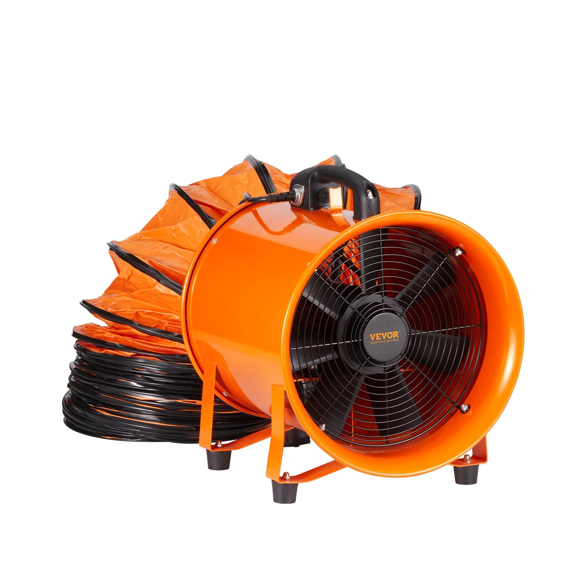 8" Portable Extractor Fan Blower with 16.4ft Duct Hose I57455