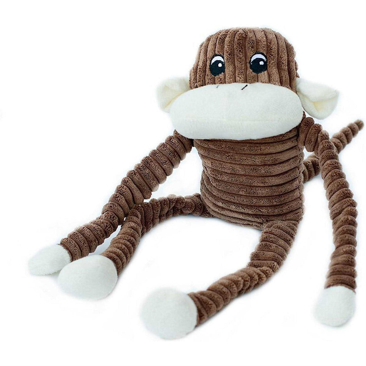 Crinkle Monkey Dog Toy R8731