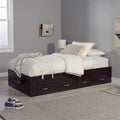 Cinnamon Cherry Wood Platform Bed R191855