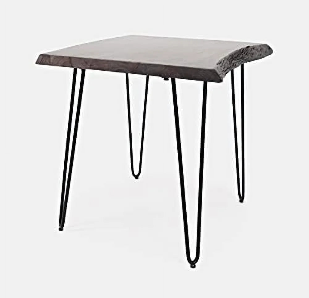 Solid Acacia Square End Table B203441