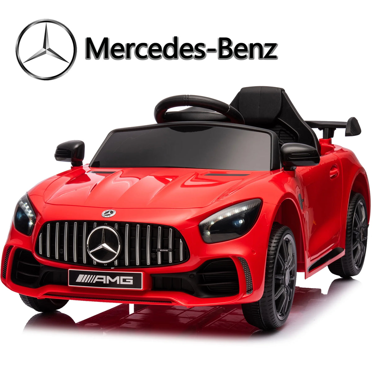 12V Electric Ride on Car with MP3 Bluetooth Red Y6810