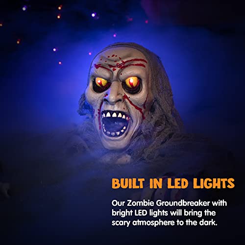 Sound Activated Halloween Groundbreaker Crawling Doll G598
