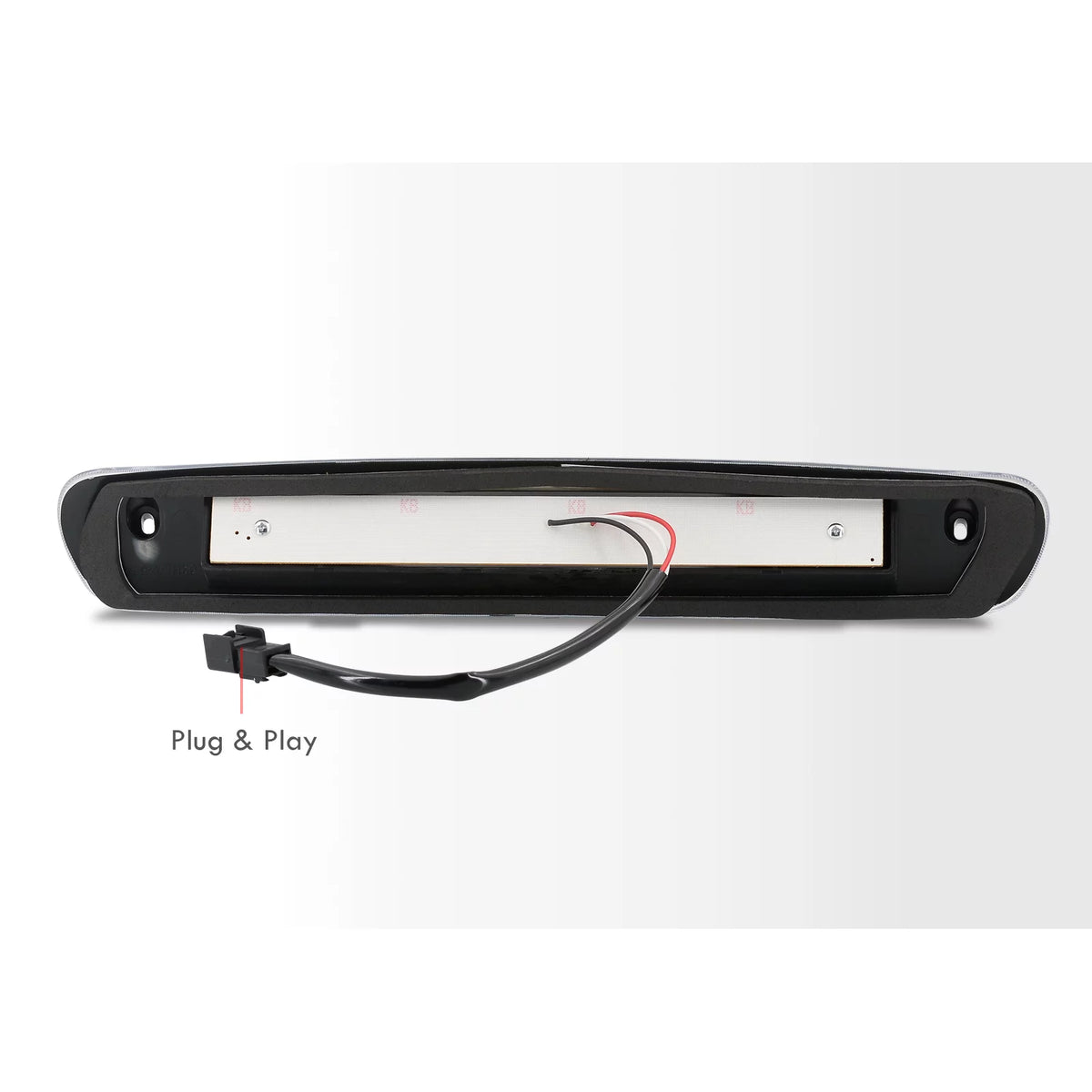 LED 3RD Brake Lights Tail Stop Lamp Black Assembly H9276