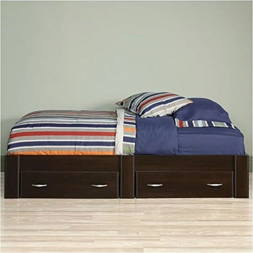 Cinnamon Cherry Wood Platform Bed R191855