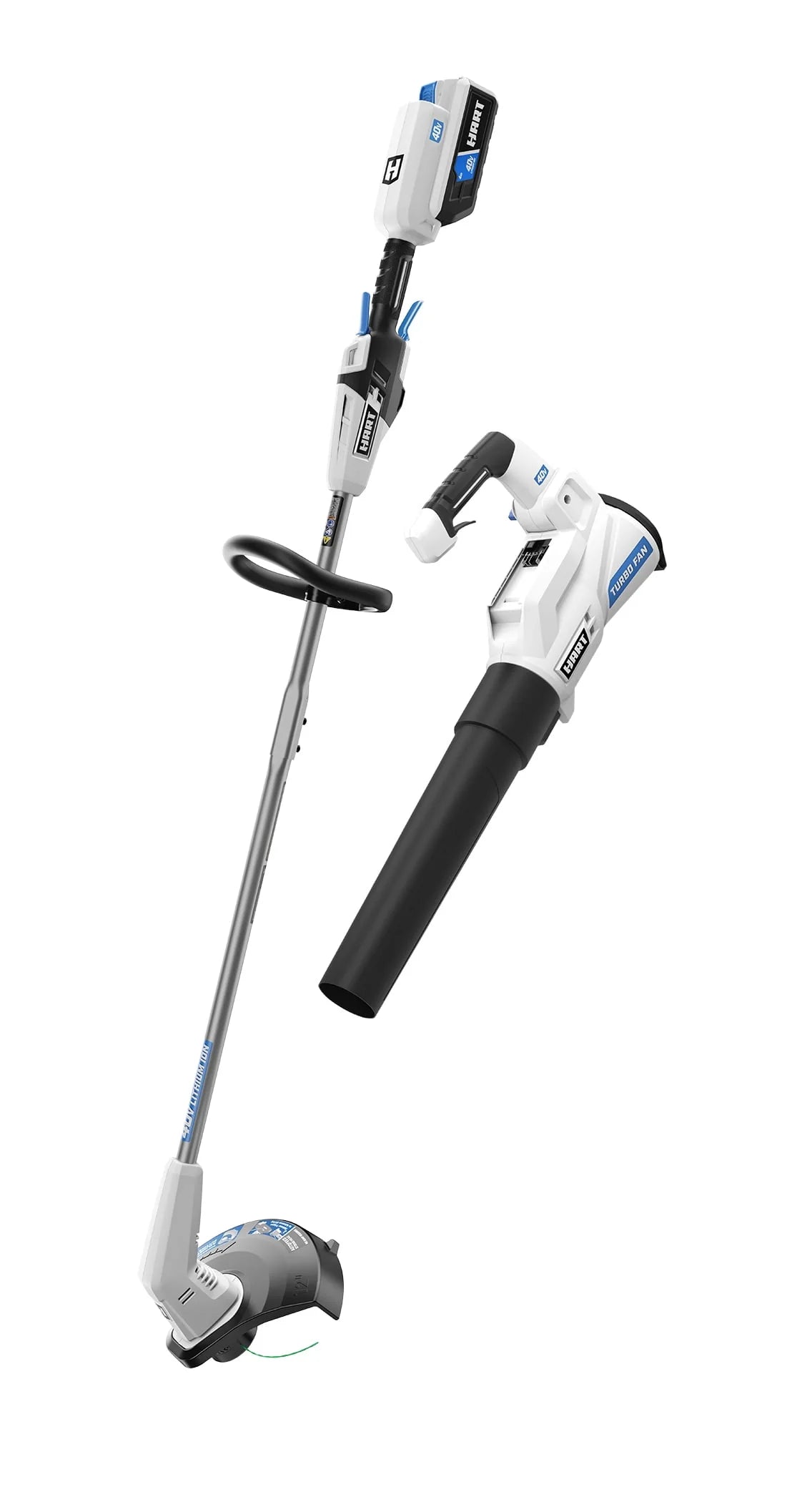 40-Volt Trimmer and Blower Combo Kit Q637